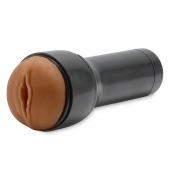 Коричневый мастурбатор-вагина Feel Stroker - Kiiroo - в Тамбове купить с доставкой