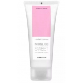 Смазка на водной основе Mixgliss Sweet с ароматом бабл-гам - 70 мл. - Mixgliss - купить с доставкой в Тамбове