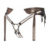 Бронзовый пояс для насадок Desirous Harness - Strap-on-me - купить с доставкой в Тамбове