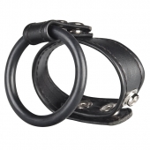 Двойное кольцо выносливости на пенис DUAL STAMINA RING - BlueLine - в Тамбове купить с доставкой