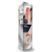 Телесная насадка на пенис 10 Inch Cock Sheath Extender - 25 см. - Blush Novelties - в Тамбове купить с доставкой