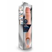 Телесная насадка на пенис 11.5 Inch Cock Sheath Penis Extender - 29,2 см. - Blush Novelties - в Тамбове купить с доставкой