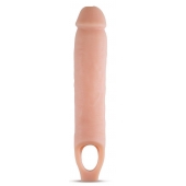 Телесная насадка на пенис 11.5 Inch Cock Sheath Penis Extender - 29,2 см. - Blush Novelties - в Тамбове купить с доставкой