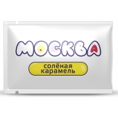 Универсальная смазка с ароматом солёной карамели  Москва Вкусная  - 10 мл. - Москва - купить с доставкой в Тамбове