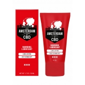 Пролонгирующий лубрикант Numbing CBD from Amsterdam - 50 мл. - Shots Media BV - купить с доставкой в Тамбове