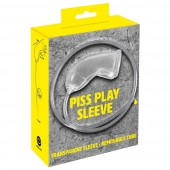 Прозрачная насадка на пенис Piss Play Sleeve для игр с мочеиспусканием - Orion - купить с доставкой в Тамбове