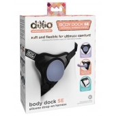 Черные трусики для страпона Body Dock SE на регулируемых ремнях - Pipedream - купить с доставкой в Тамбове