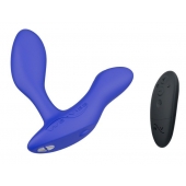 Синий анальный вибратор We-Vibe Vector+ - We-vibe - в Тамбове купить с доставкой