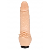 Телесная насадка-фаллос с шипами для массажа клитора - 17,8 см. - LOVETOY (А-Полимер) - купить с доставкой в Тамбове