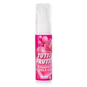 Интимный гель на водной основе Tutti-Frutti Bubble Gum - 30 гр. - Биоритм - купить с доставкой в Тамбове