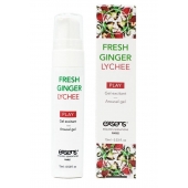 Возбуждающий гель Fresh Ginger Lychee Arousal Gel - 15 мл. - Exsens - купить с доставкой в Тамбове