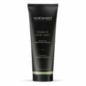 Массажный легкий крем WICKED Sage plus Sea Salt - 120 мл. - Wicked - купить с доставкой в Тамбове