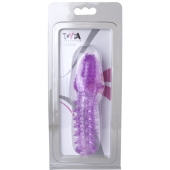 Фиолетовая насадка, удлиняющая половой член - 13,5 см. - Toyfa Basic - в Тамбове купить с доставкой Фиолетовая насадка, удлиняющая половой член - 13,5 см. - Toyfa Basic - в Тамбове купить с доставкой