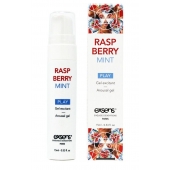 Возбуждающий гель Raspberry Mint с ароматом малины и мяты - 15 мл. - Exsens - купить с доставкой в Тамбове