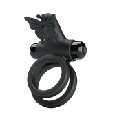 Черное эрекционное виброкольцо Passionate Ring IX - Baile - в Тамбове купить с доставкой