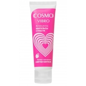 Возбуждающий гель на водно-силиконовой основе Cosmo Vibro с ароматом земляники - 50 гр. - Биоритм - купить с доставкой в Тамбове