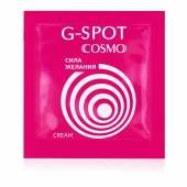 Стимулирующий интимный крем для женщин Cosmo G-spot - 2 гр. - Биоритм - купить с доставкой в Тамбове