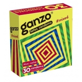 Микс-набор из 30 презервативов Ganzo Mixed - Ganzo - купить с доставкой в Тамбове