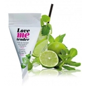 Съедобное согревающее массажное масло Love Me Tender Mojito с ароматом мохито - 10 мл. - Love to Love - купить с доставкой в Тамбове