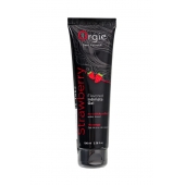 Интимный гель на водной основе Lube Tube Strawberry с клубничным вкусом - 100 мл. - ORGIE - купить с доставкой в Тамбове