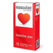 Презервативы Masculan Sensitive plus - 10 шт. - Masculan - купить с доставкой в Тамбове