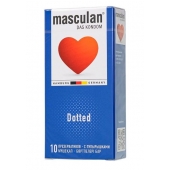 Презервативы с пупырышками Masculan Dotted - 10 шт. - Masculan - купить с доставкой в Тамбове