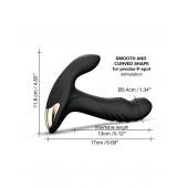 Черный вибромассажер простаты Multi P-Joy с 3 моторами - Dorcel - в Тамбове купить с доставкой