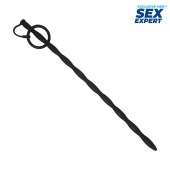 Черный стимулятор уретры Sex Expert - Sex Expert - купить с доставкой в Тамбове