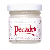 Массажная свеча Caramel   Popcorn - 35 мл. - Pecado - купить с доставкой в Тамбове