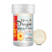 Интимный гель Esferas do Dragao Hot Ball с охлаждающе-разогревающим эффектом (2 шарика по 3 гр.) - HotFlowers - купить с доставкой в Тамбове
