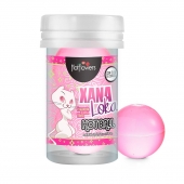 Лубрикант на силиконовой основе с эффектом вибрации Xana Loka Hot Ball (2 шарика по 3 гр.) - HotFlowers - купить с доставкой в Тамбове