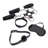 Набор для фиксации из 7 предметов Hogtie   Ball Gag Kit - Lux Fetish - купить с доставкой в Тамбове