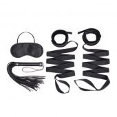 Эротический набор 4PC Bondage Bed Strap   Flogger Kit - Lux Fetish - купить с доставкой в Тамбове