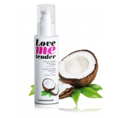 Съедобное согревающее массажное масло Love Me Tender Cocos с ароматом кокоса - 100 мл. - Love to Love - купить с доставкой в Тамбове