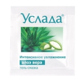 Гель-смазка «Услада с алоэ» - 3 гр. - Биоритм - купить с доставкой в Тамбове