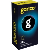 Презервативы увеличенного размера Ganzo XXL - 12 шт. - Ganzo - купить с доставкой в Тамбове