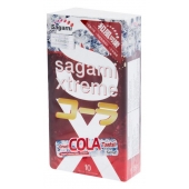 Ароматизированные презервативы Sagami Xtreme COLA - 10 шт. - Sagami - купить с доставкой в Тамбове