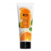 Лубрикант на водной основе OYO Aroma Gel Orange с ароматом апельсина - 75 мл. - OYO - купить с доставкой в Тамбове