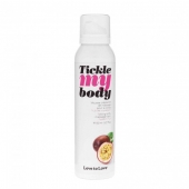 Массажная хрустящая пенка Tickle my body с ароматом маракуйи - 150 мл. - Love to Love - купить с доставкой в Тамбове