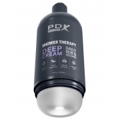 Мастурбатор в бутылке Shower Therapy Deep Cream - Pipedream - в Тамбове купить с доставкой