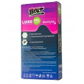 Набор презервативов Bolt Condoms - Luxe - купить с доставкой в Тамбове