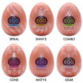 Набор из 6 мастурбаторов-яиц Tenga Egg Variety Pack V - Tenga - в Тамбове купить с доставкой
