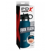 Мастурбатор-вагина в синей колбе F*ck Flask - Pipedream - в Тамбове купить с доставкой