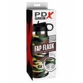 Мастурбатор в камуфляжной колбе Fap Flask - Pipedream - в Тамбове купить с доставкой
