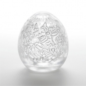 Мастурбатор-яйцо Keith Haring EGG PARTY - Tenga - в Тамбове купить с доставкой