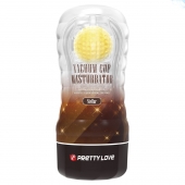 Прозрачный текстурированный мастурбатор Vacuum Cup Masturbator Stellar - Baile - в Тамбове купить с доставкой