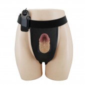 Полый вибрострапон на регулируемых трусиках Draven - 17,5 см. - Baile - купить с доставкой в Тамбове