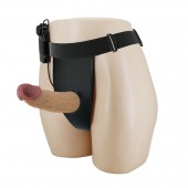 Полый вибрострапон на регулируемых трусиках Draven - 17,5 см. - Baile - купить с доставкой в Тамбове