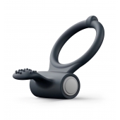 Черное эрекционное кольцо Power Clit - Dorcel - в Тамбове купить с доставкой