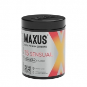 Анатомические презервативы MAXUS Sensual - 15 шт. - Maxus - купить с доставкой в Тамбове